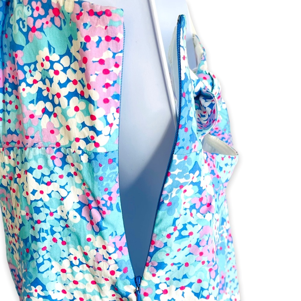 Lilly Pulitzer Franco Strapless Dress in Dot Dot Hop Print Size 8 - Picture 6 of 10